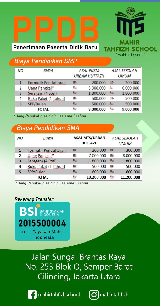 Mahir Tahfizh School